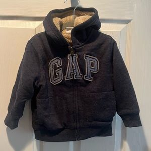 Baby Gap Sherpa Lined Sweatshirt